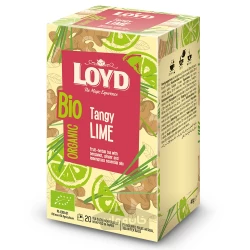 چای میوه ای لوید بیو ارگانیک گیاهی با اسانس ترنج، زنجبیل و علف لیمو 40 گرم LOYD