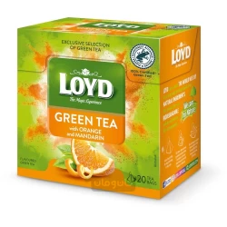 چای سبز لوید همراه با پرتقال و ماندارین 30 گرم LOYD