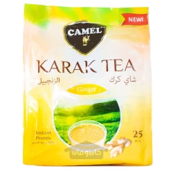 چای کرک کمل با طعم زنجبیل 500 گرم 25 عدد CAMEL
