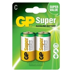 باتری سایز بزرگ جی پی سوپر آلکالاین 1.5 ولت مدل GP Super C