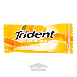 آدامس تریدنت 2 عددی با طعم پرتقال 2.8 گرم Trident