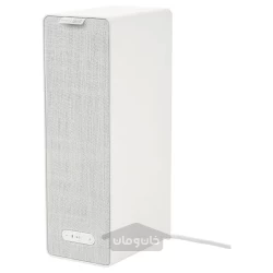 اسپیکر Wi-Fi با قابلیت استفاده به عنوان قفسه کتاب رنگ سفید ایکیا مدل IKEA SYMFONISK