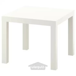 میز عسلی سفید 55x55 سانتی متری ایکیا مدل IKEA LACK