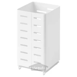 پایه وسایل آشپزی سفید 18 سانتی متری ایکیا مدل IKEA AVSTEG