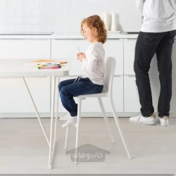 صندلی بچه سفید ایکیا مدل IKEA URBAN