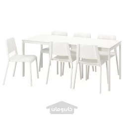 میز و 6 صندلی ایکیا مدل IKEA VANGSTA
