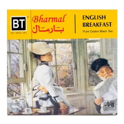 چای کیسه ای بارمال صبحانه انگلیسی 100 گرم Bharmal