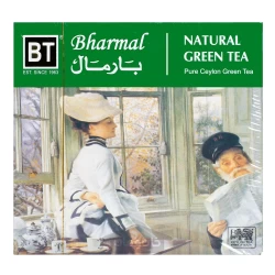 چای سبز طبیعی کیسه ای بارمال 100 گرم Bharmal