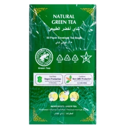 چای سبز طبیعی کیسه ای بارمال 100 گرم Bharmal