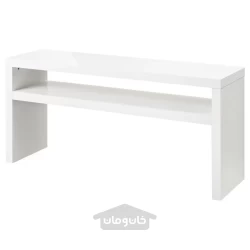 میز کنسول سفید/براق 140x39 سانتی متری ایکیا مدل IKEA LACK