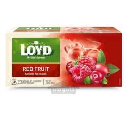 چای گیاهی لوید با طعم میوه های قرمز 20 عدد 40 گرم LOYD