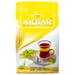 چای اکبر با طعم هل 200 گرم AKBAR