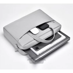 کیف دستی لپ تاپ رنگ خاکستری سایز 15.6 اینچ مدل B722