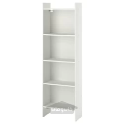 کتابخانه سفید 50x25x160 سانتی متری ایکیا مدل IKEA BAGGEBO