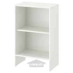 کتابخانه سفید 50x30x80 سانتی متری ایکیا مدل IKEA BAGGEBO