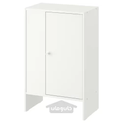 کابینت درب دار سفید 50x30x80 سانتی متری ایکیا مدل IKEA BAGGEBO