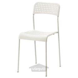 میز و 2 عدد صندلی سفید 75 سانتی متری ایکیا مدل IKEA MELLTORP / ADDE