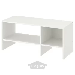 میز تلویزیون سفید 90x35x40 سانتی متر ایکیا مدل IKEA BAGGEBO