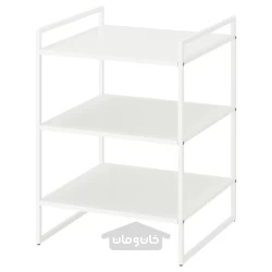 قفسه سفید فلزی 50x51x70 سانتی متری ایکیا مدل IKEA JONAXEL
