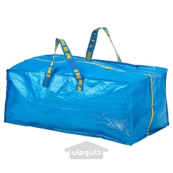 کیف دستی آبی مخصوص چرخ دستی 73x35x30 سانتی متر 76 لیتر ایکیا مدل IKEA FRAKTA