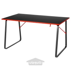 میز بازی مشکی 140x80 سانتی متر ایکیا مدل IKEA HUVUDSPELARE