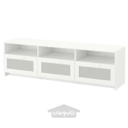 میز تلویزیون سفید 180x41x53 سانتی متر ایکیا مدل IKEA BRIMNES