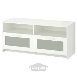 میز تلویزیون سفید 120x41x53 سانتی متر ایکیا مدل IKEA BRIMNES