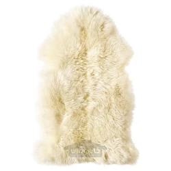 خز پوست گوسفند ایکیا مایل به سفید 85 سانتی متر مدل IKEA ULERSLEV