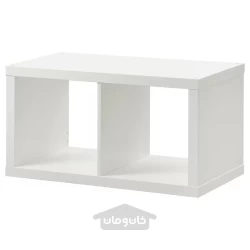 قفسه سفید ایکیا 77x41 سانتی متر مدل IKEA KALLAX