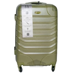 چمدان چرخ دار مسافرتی تراورلد رنگ سبز 20 اینچ TRAWORLD