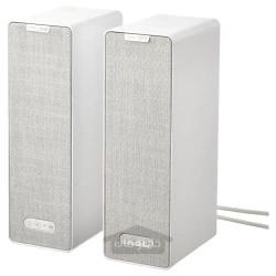 اسپیکر Wi-Fi با قابلیت استفاده به عنوان قفسه کتاب رنگ سفید ایکیا مدل IKEA SYMFONISK