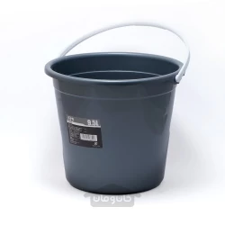 سطل 9.5 لیتری رنگ خاکستری