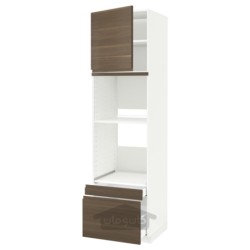 کابینت بلند برای فر/ترکیب اجاق با درب/2 کشو ایکیا مدل IKEA METOD / MAXIMERA رنگ سفید