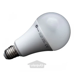 لامپ 15 وات اس ام دی حبابی سفید اطلس