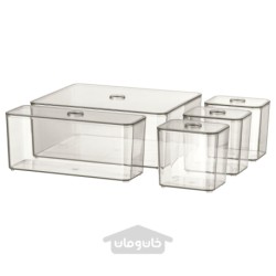 جعبه درب دار، مجموعه 5 عددی ایکیا مدل IKEA GODMORGON