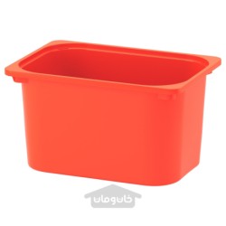 جعبه ذخیره سازی ایکیا مدل IKEA TROFAST رنگ نارنجی