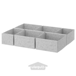 جعبه، مجموعه 6 عددی ایکیا مدل IKEA KOMPLEMENT