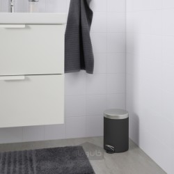 سطل آشغال ایکیا مدل IKEA EKOLN رنگ خاکستری تیره