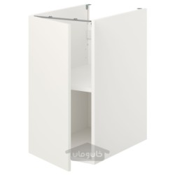 کابینت کف با قفسه/درب ایکیا مدل IKEA ENHET رنگ درب سفید