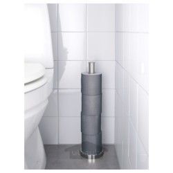 دستمال توالت ایکیا مدل IKEA KNÖSEN رنگ خاکستری