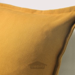 روکش کوسن ایکیا مدل IKEA GURLI رنگ زرد طلایی