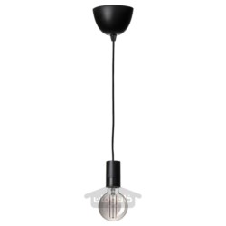 چراغ آویز با لامپ ایکیا مدل IKEA SUNNEBY / MOLNART