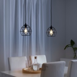 چراغ آویز ایکیا مدل IKEA BRUNSTA / HEMMA