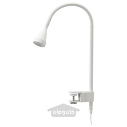 نورافکن دیوار/گیره ال ای دی ایکیا مدل IKEA NÄVLINGE رنگ سفید
