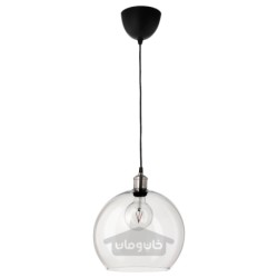 لامپ آویز ایکیا مدل IKEA JAKOBSBYN رنگ شیشه شفاف
