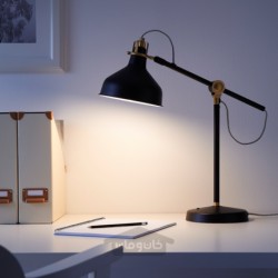 چراغ کار ایکیا مدل IKEA RANARP رنگ مشکی