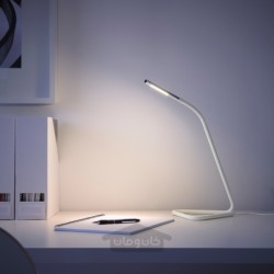 لامپ کار ال ای دی ایکیا مدل IKEA HÅRTE رنگ رنگ سفید/نقره ای