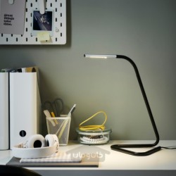 لامپ کار ال ای دی ایکیا مدل IKEA HÅRTE رنگ مشکی/نقره ای رنگ