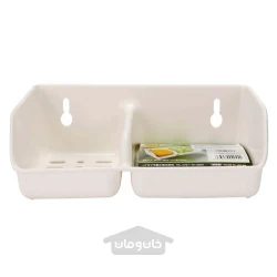 جعبه وسایل تمیزکننده با چسبونک رنگ سفید (ساخت ژاپن)
