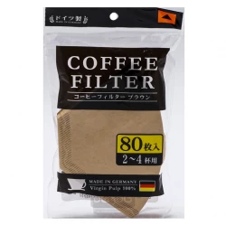 فیلتر قهوه متوسط قهوه ای 80 عددی (ساخت آلمان)